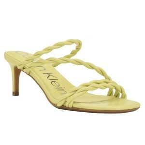 Calvin Klein lleyia Strappy Slip-On Dress Sandals Size 7